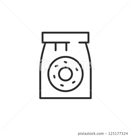 Donut Icon 125177324