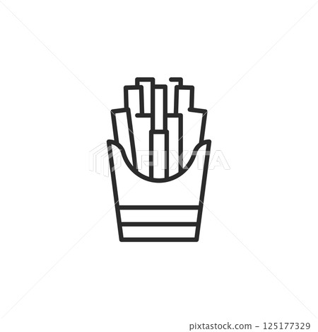 French Fries in the Box icon French Fries in the Box icon 125177329