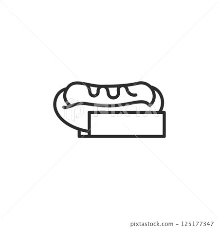 Hotdog in the Box icon Hotdog in the Box icon 125177347