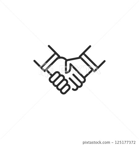 Handshake Icon Handshake Icon 125177372
