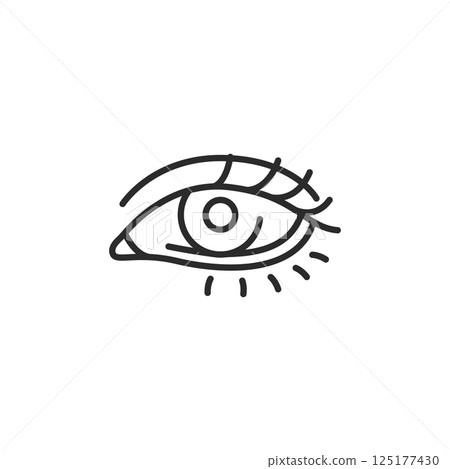 Eye icon Eye icon 125177430