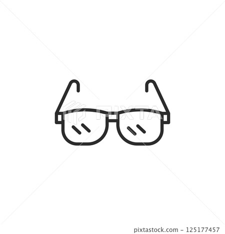 Glasses icon 125177457