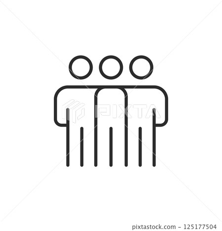 Friendship Icon Friendship Icon 125177504