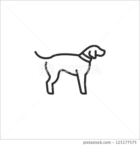 Dog Icon 125177575