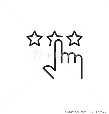 Rating icon 125177577