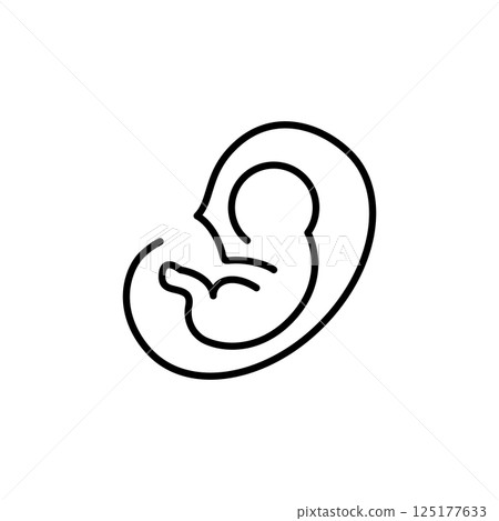 Fetus Icon 125177633