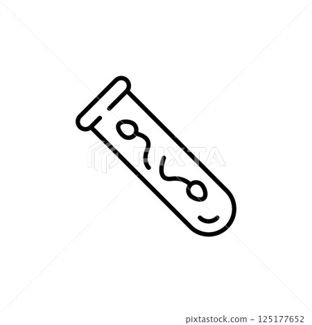 In Vitro Fertilization Sperm Icon 125177652