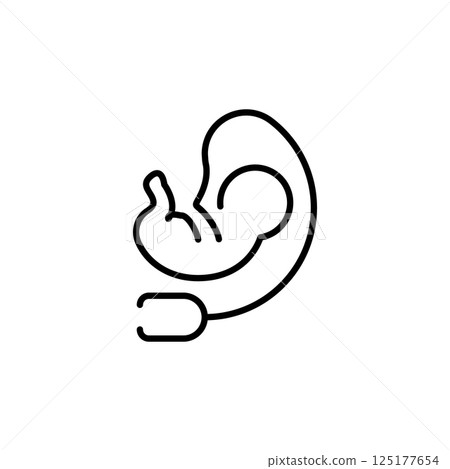 Fetus technology Icon 125177654
