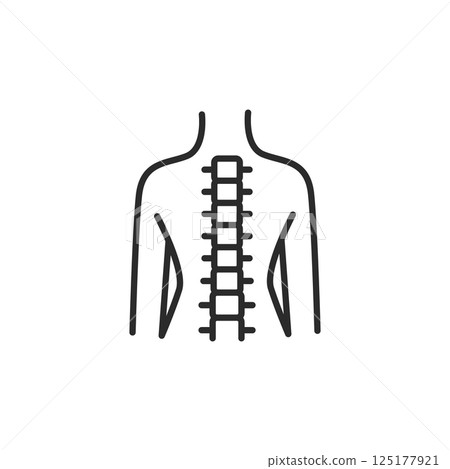 Spinal icon 125177921