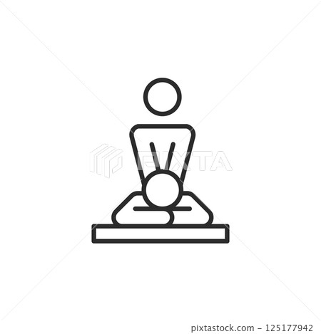 Massage Icon 125177942