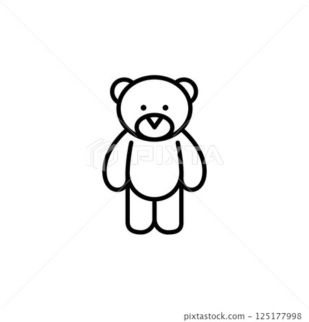 Bear Icon Bear Icon 125177998