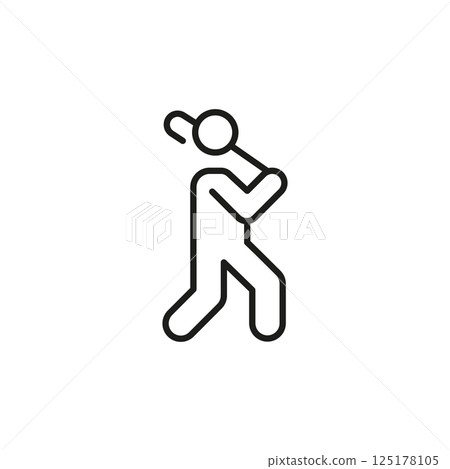 Baseball Player icon 125178105