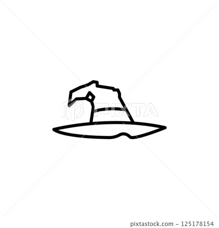 Witch Hat Icon 125178154