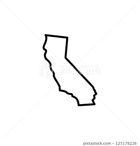 California State Icon California State Icon 125178226