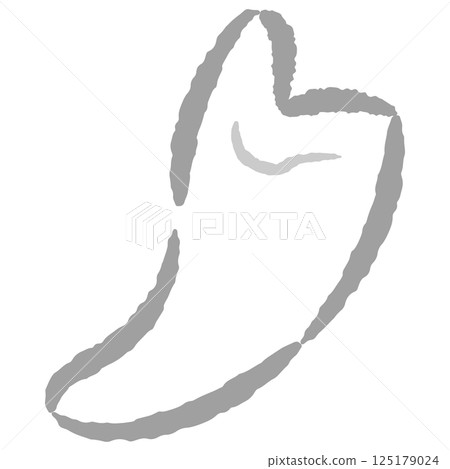 狗牙齒圖像插圖 狗牙齒圖像插圖 125179024