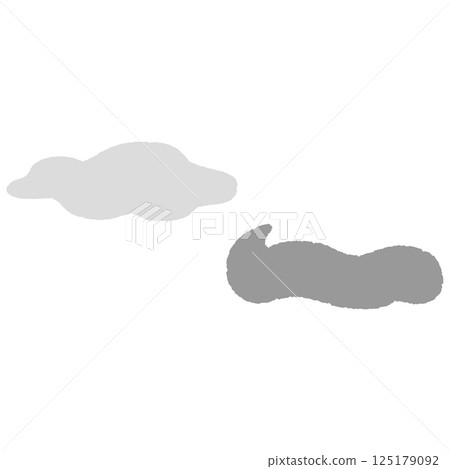 Simple poop and pee image illustration 125179092