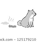 老年狗尿尿的插圖 125179210