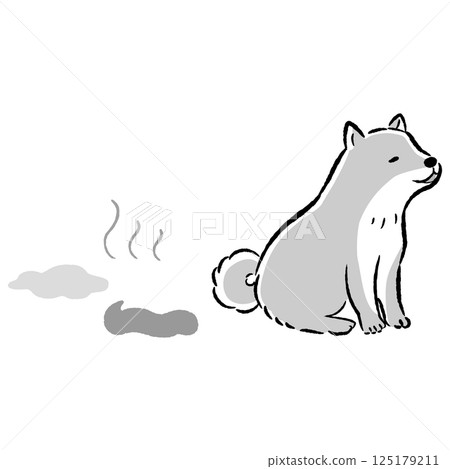 狗狗尿尿的插圖 狗狗尿尿的插圖 125179211
