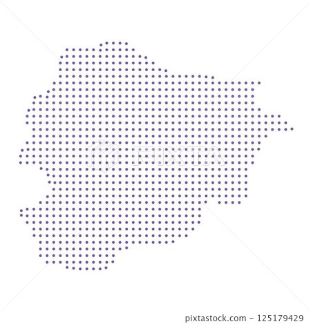 Andora map dotted pattern design purple circle Andora map dotted pattern design purple circle 125179429