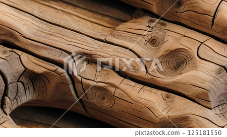 Wood textured surface with fluid natural shapes for abstract background. copy space Wood textured surface with fluid natural shapes for abstract background. copy space 125181550