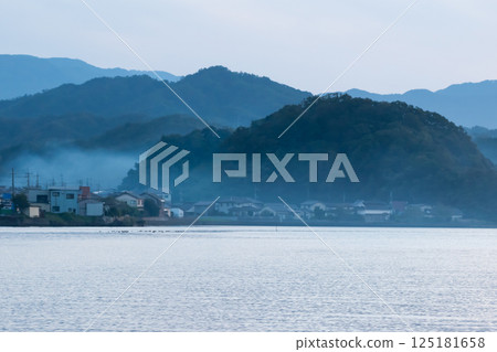 從鳥取市立綠洲公園眺望小山湖 從鳥取市立綠洲公園眺望小山湖 125181658
