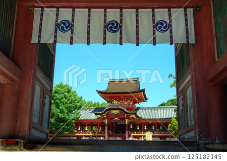 Romon Gate of Iwashimizu Hachimangu Shrine 125182145