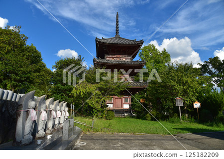 Horiji-ji寺三重塔 125182209