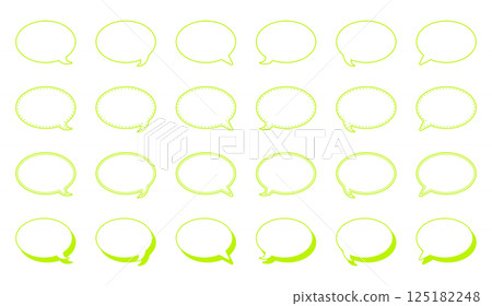 簡單的圓形氣泡集 簡單的圓形氣泡集 125182248