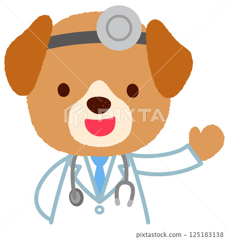 Cute dog doctor Cute dog doctor 125183138