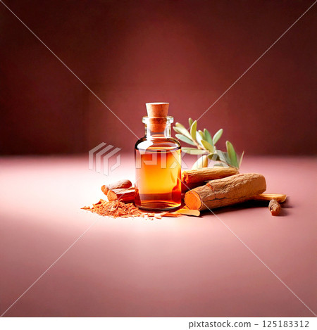 Sandalwood and essential oils Sandalwood and essential oils 125183312