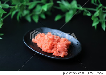 Cod roe (cut pieces) Cod roe (cut pieces) 125183557