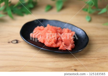 Cod roe (cut pieces) 125183565