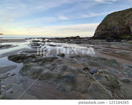 Coastal Landscape with Clouds and Water Resources Coastal Landscape with Clouds and Water Resources 125184265