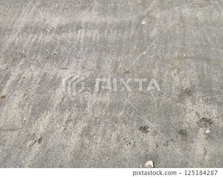 Sea Sand Surface On a Beach Sea Sand Surface On a Beach 125184287