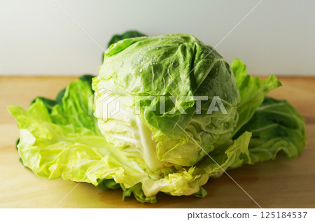 Fresh spring cabbage Fresh spring cabbage 125184537