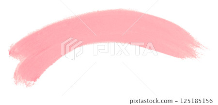 pink brush isolated on transparent background 125185156