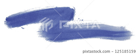purple brush isolated on transparent background 125185159