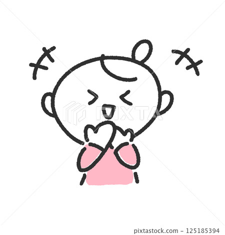 Woman giggling with hand over mouth, funny, hilarious Woman giggling with hand over mouth, funny, hilarious 125185394