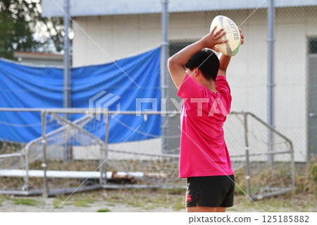 Soccer Rugby Club Stretch 125185882