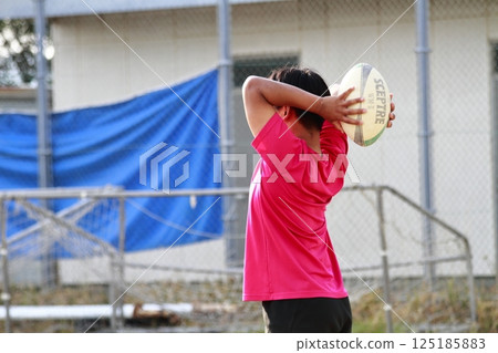 Soccer Rugby Club Stretch 125185883