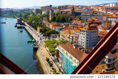 Portugalete from Vizcaya Bridge Portugalete from Vizcaya Bridge 125186578