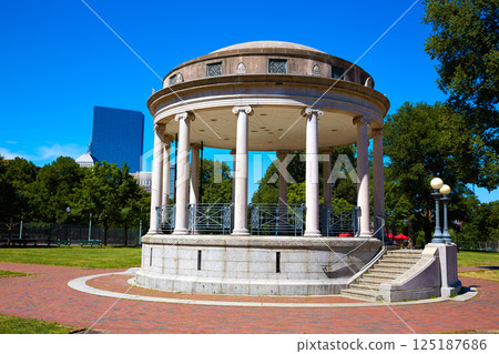 Boston Common Parkman Bandstand Massachusetts Boston Common Parkman Bandstand Massachusetts 125187686