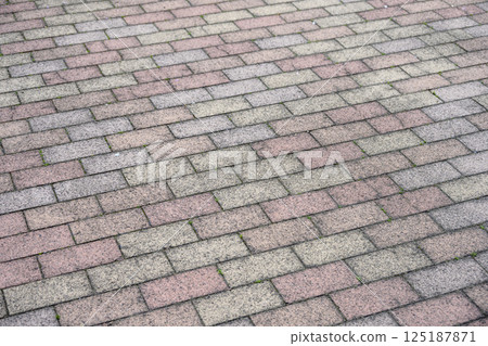 brick sidewalk park garden image brick sidewalk park garden image 125187871
