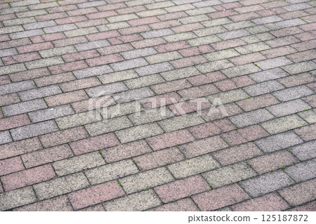 brick sidewalk park garden image brick sidewalk park garden image 125187872