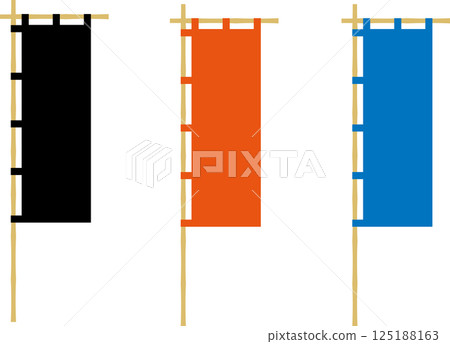 橫幅/旗幟插圖圖示 3 橫幅/旗幟插圖圖示 3 125188163