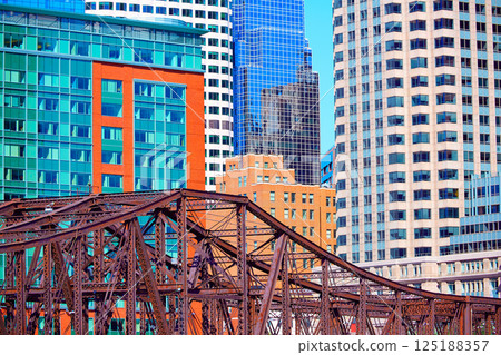Boston Northern Avenue Bridge Massachusetts 125188357