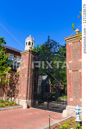 Harvard University in Cambridge Massachusetts 125188679