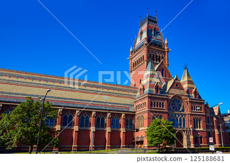 Harvard University historic building in Cambridge 125188681