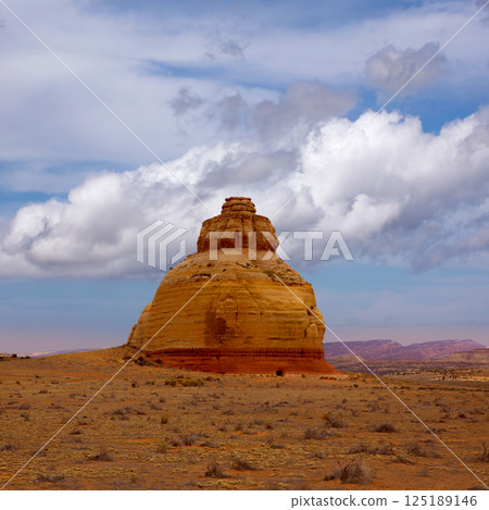 Church rock US highway 163 191 in Utah 125189146