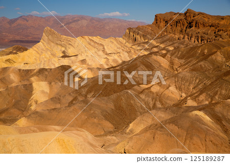 Death Valley National Park California Zabriskie point 125189287